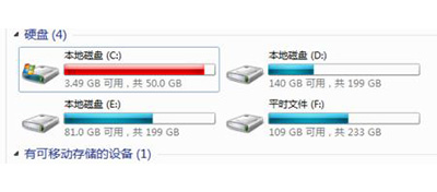 电脑的C盘变红了怎么办？电脑C盘满了怎么清理？
